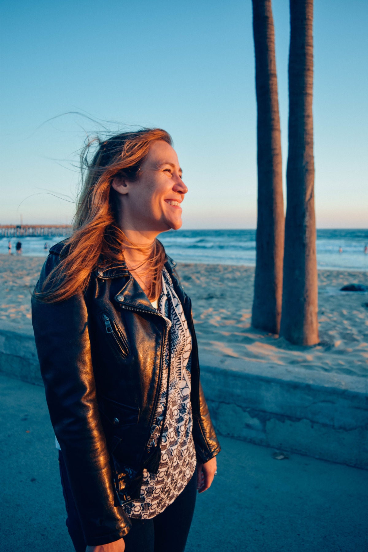 Indie Lee on Beach