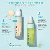 Pair Indie Lee CoQ-10 Cleanser with Bottle of Indie Lee CoQ-10 Toner