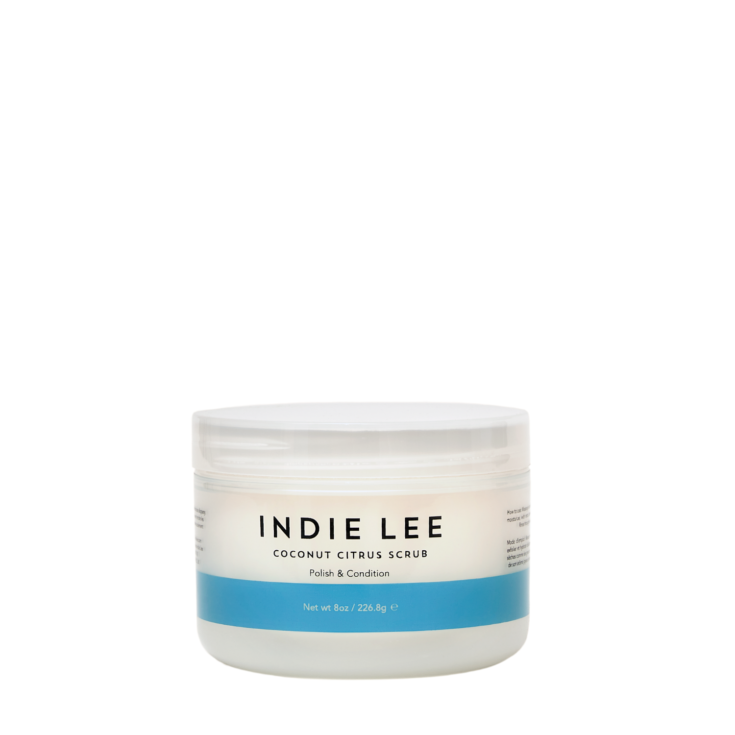 Jar of Indie Lee Coconut Citrus Body Scrub