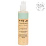 Jumbo size Bottle of Indie Lee Brightening Cleanser on white background