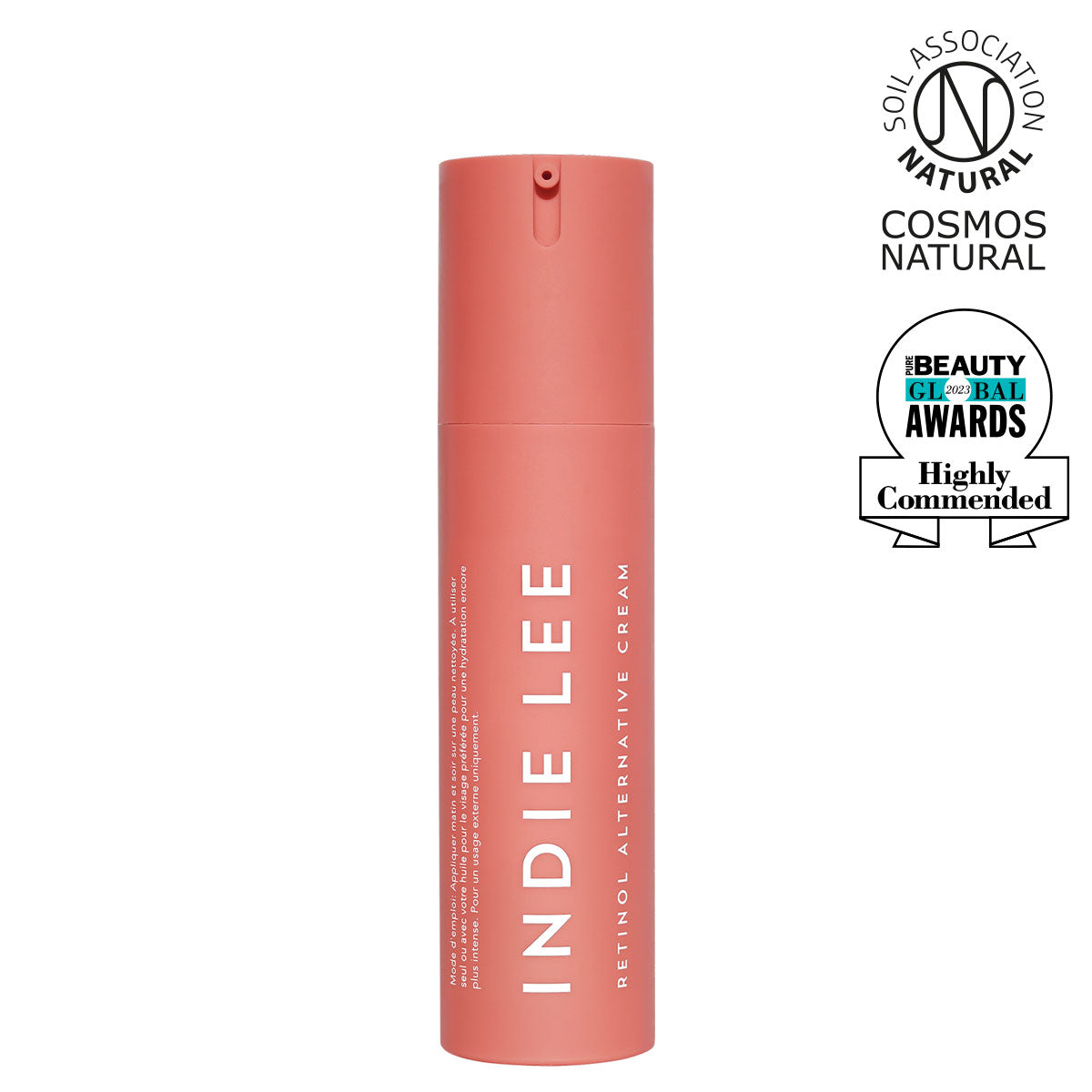 Bottle of Indie Lee Retinol Alternative Cream