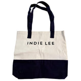 Indie Lee Tote Bag on white background