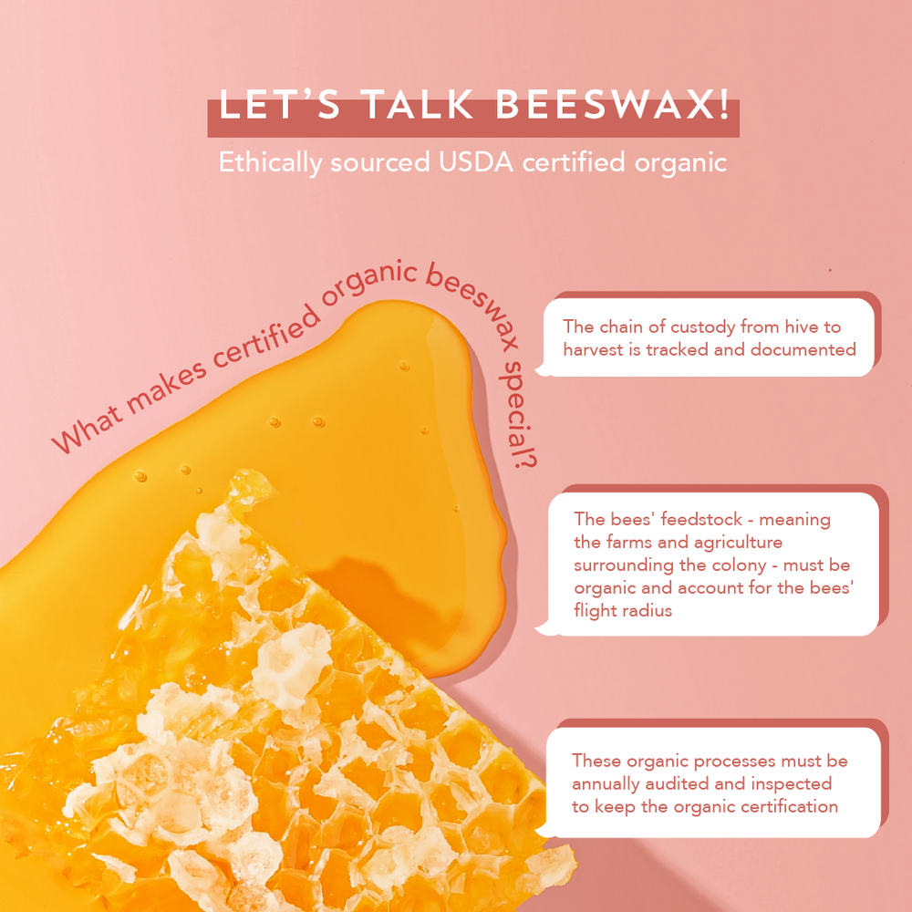 Benefits of using organic beeswax 
