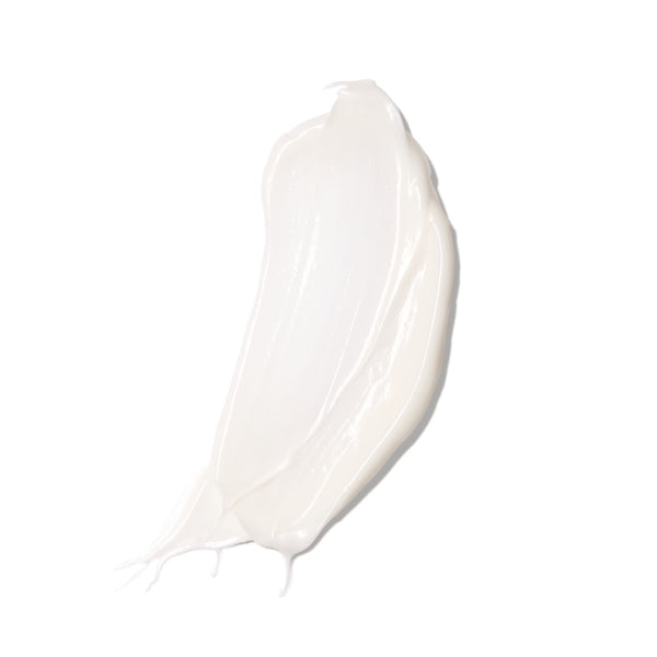 Swatch of Indie Lee Brightening Cream showing creamy white texture