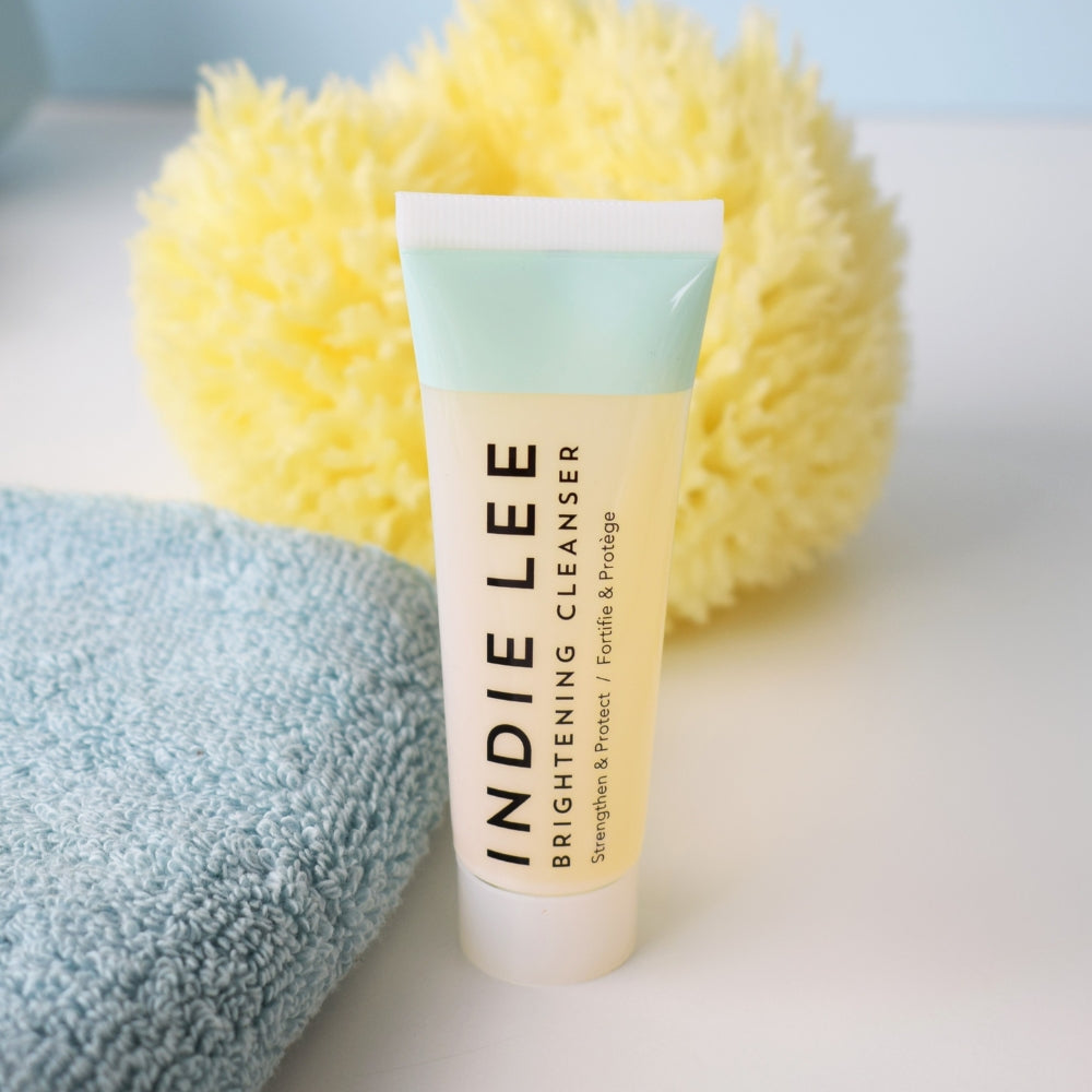 Mini bottle of Indie Lee Brightening Cleanser
