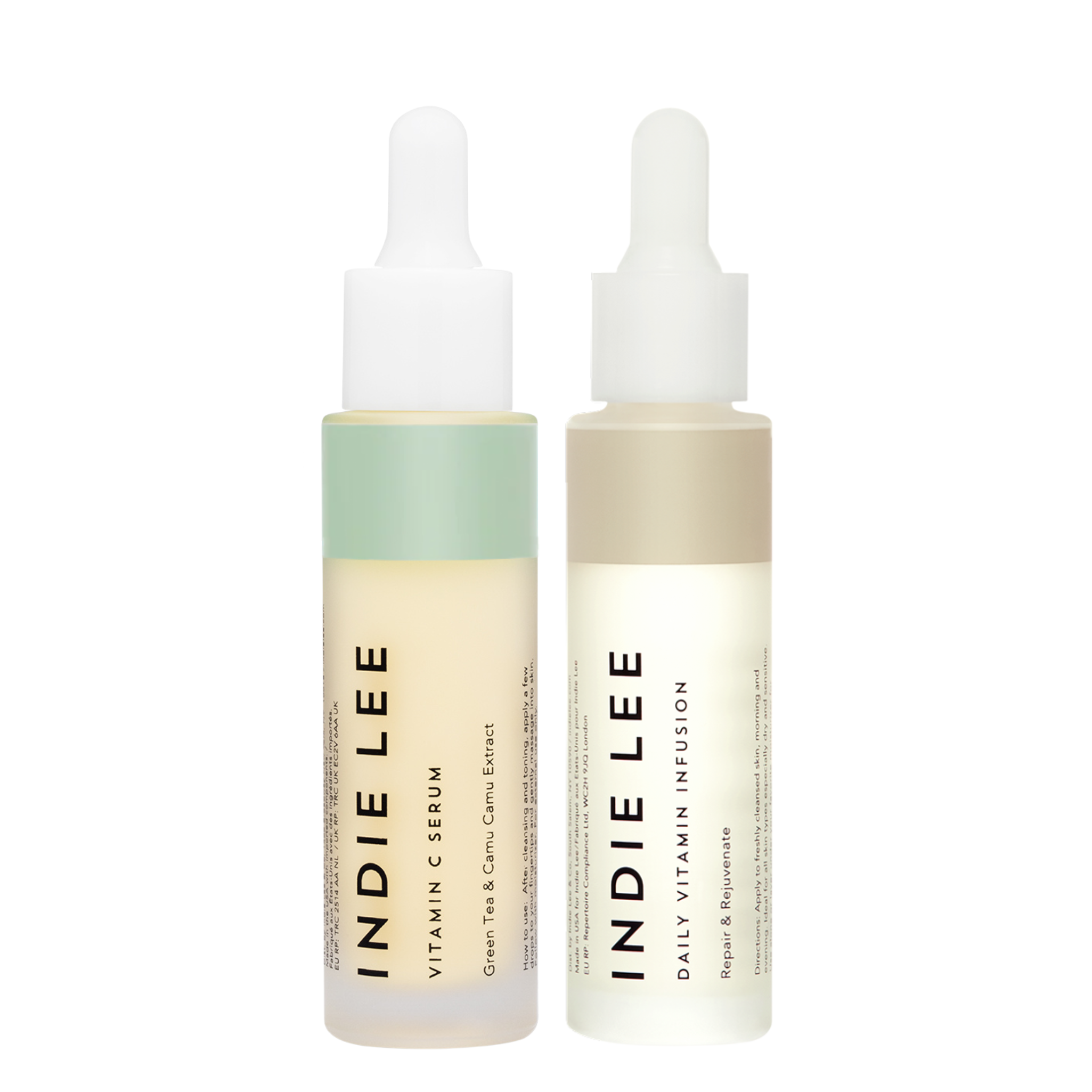 Indie Lee Take Your Vitamins Duo including Vitamin C Serum and Daily Vitamin Infusion