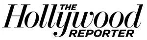 Logo of The Hollywood Reporter in black text on a white background