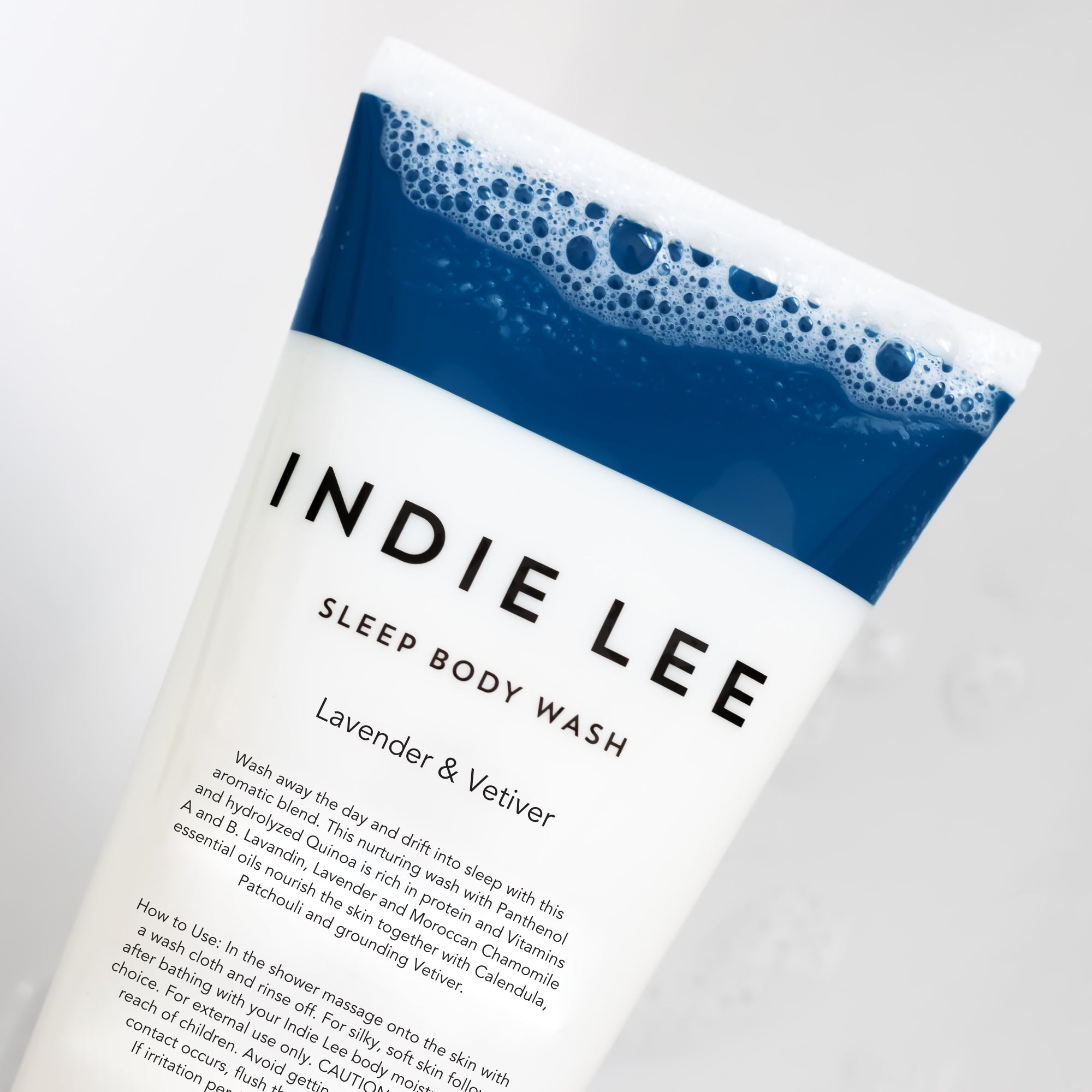 Sleep Body Wash Indie Lee Skincare Wash the Day Away
